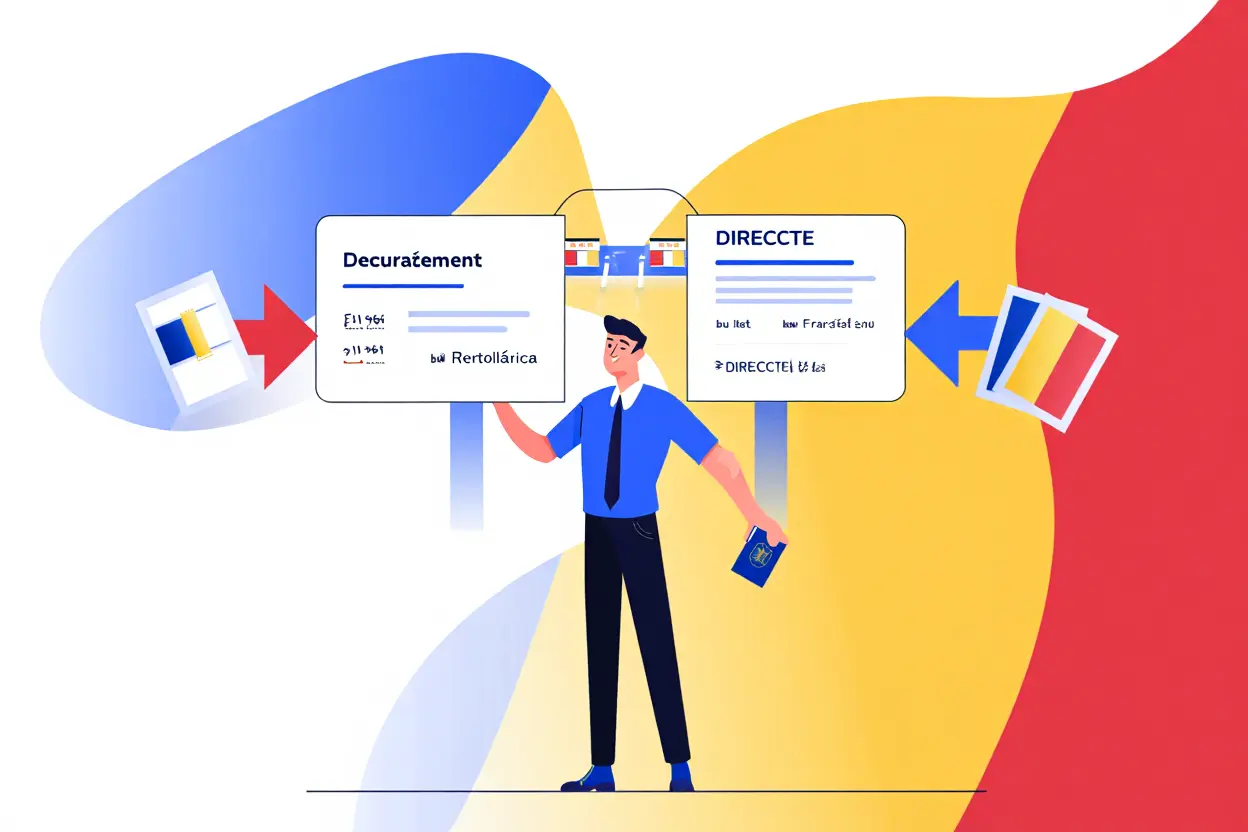Processus détachement Roumanie France