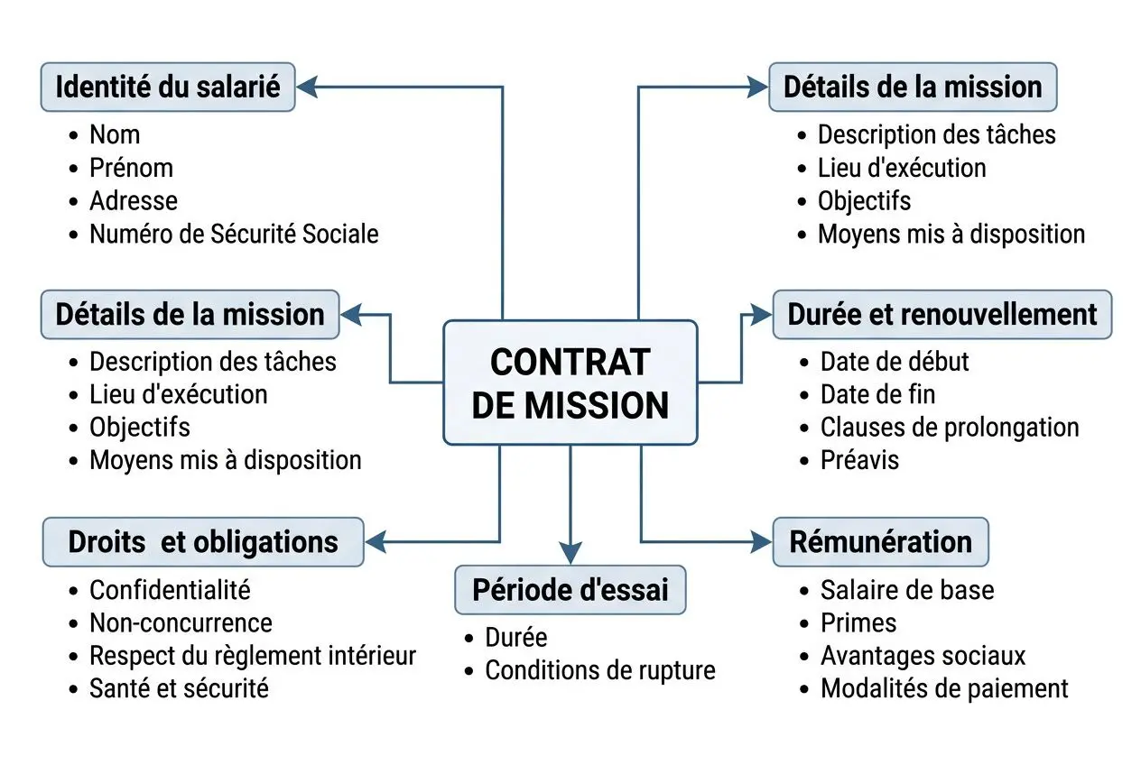 Structure du contrat de mission